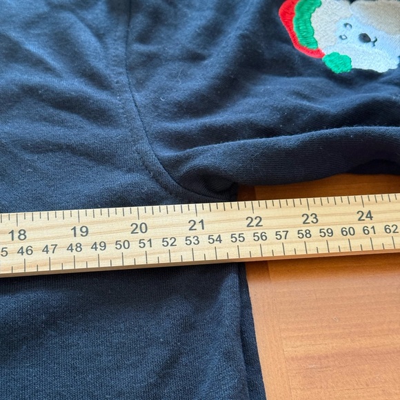 Jane & Delancey NWT Women's L Holiday Dog Embellished Black Long Sleeve Sweater - Picture 10 of 11